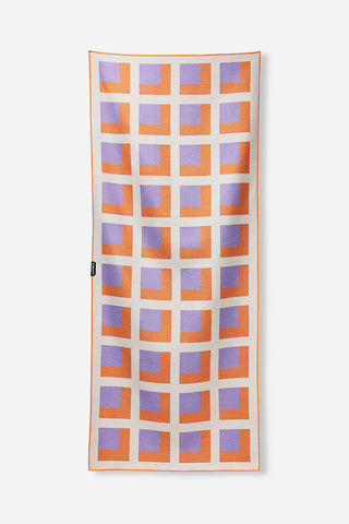 Orange Lavender Towel