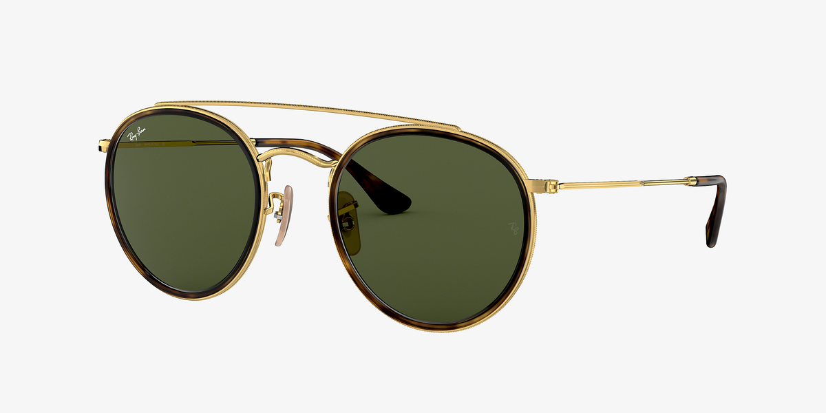 Ray-Ban Round Double Bridge deals Sunglasses