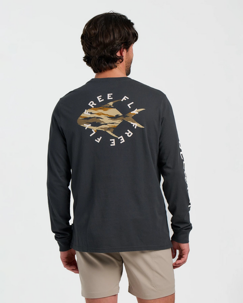 Sandy Island Camo Permit Long Sleeve