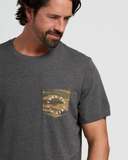 Sandy Island Camo Redfish Pocket Tee