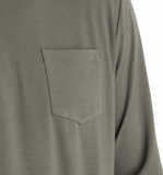 Men's Bamboo Flex Long Sleeve Pocket Tee