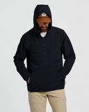 Men's Gridback Fleece Anorak Hoodie