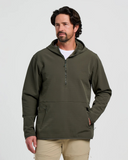 Men's Gridback Fleece Anorak Hoodie