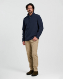 Men's Gridback Fleece Snap Pullover