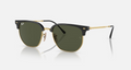 RB4416F New Clubmaster Low Bridge Fit
