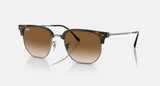 RB4416F New Clubmaster Low Bridge Fit