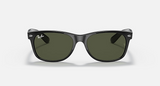 RB2132F New Wayfarer Classic Low Bridge Fit