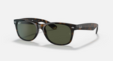 RB2132F New Wayfarer Classic Low Bridge Fit