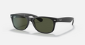 RB2132F New Wayfarer Matte Low Bridge Fit