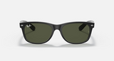 RB2132F New Wayfarer Matte Low Bridge Fit