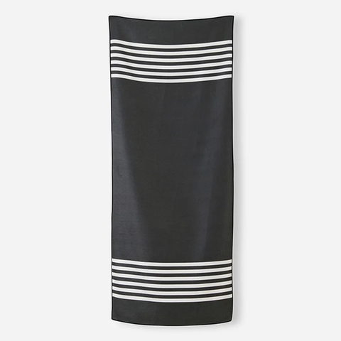 Poolside Black Towel