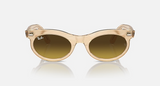 RB2242F Wayfarer Oval Change Low Bridge Fit