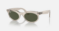 RB2242F Wayfarer Oval Change Low Bridge Fit
