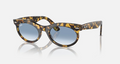 RB2242F Wayfarer Oval Low Bridge Fit