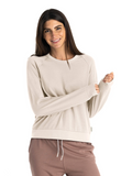 Women's Bamboo Lightweight Fleece Crew