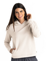 Women's Bamboo Lightweight Fleece Cropped Hoodie
