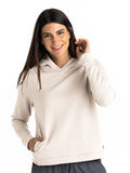 Women's Bamboo Lightweight Fleece Cropped Hoodie