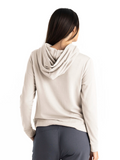 Women's Bamboo Lightweight Fleece Cropped Hoodie
