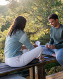 Women's Gradient Sleeve Fleece Crew