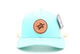 Leather Turtle Patch Hat