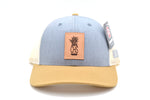 Charleston Pineapple Leather Patch Hat