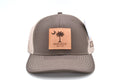 Charleston Palmetto Tree Leather Patch Hat
